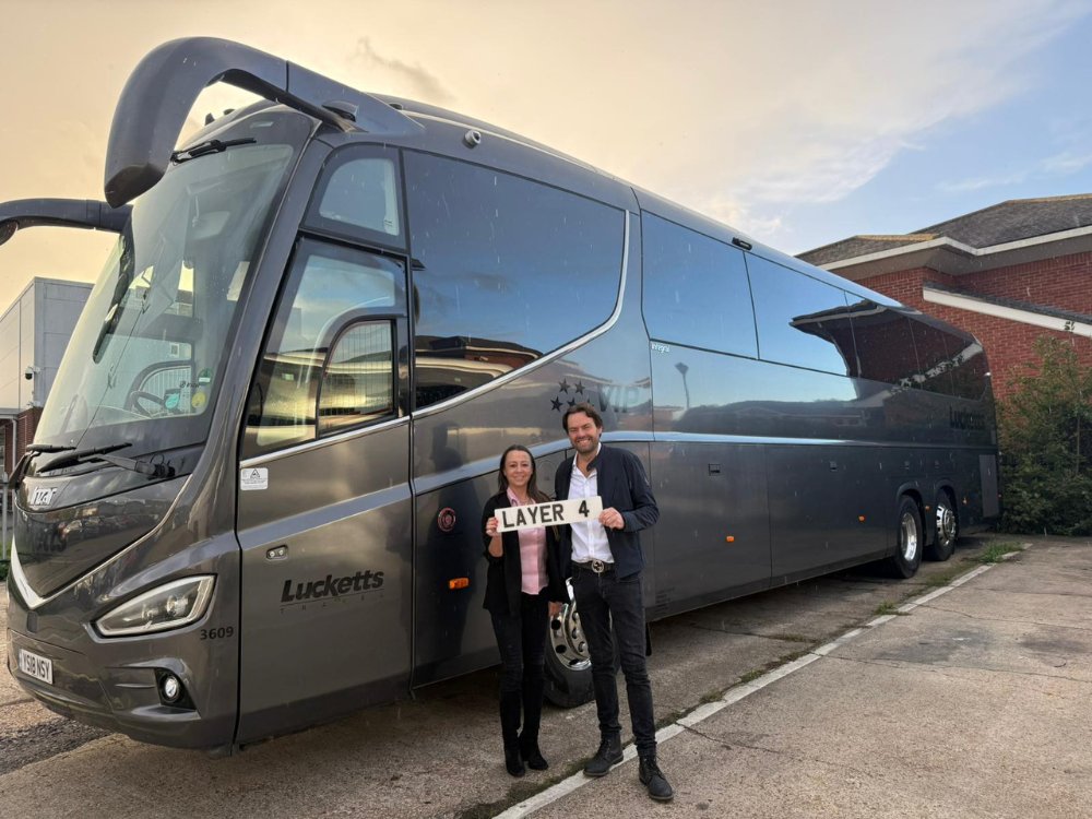 Layer 4 team at Lucketts travel in Fareham